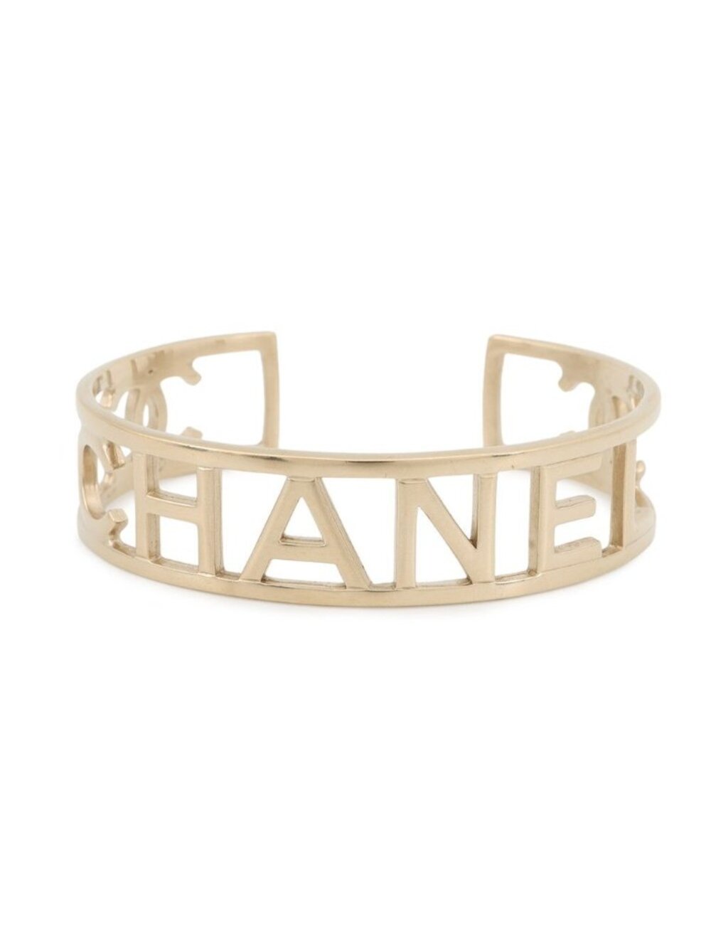 Chanel Bracelet CC Logo Watermark Bangle - Picture 1 of 10